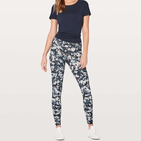 Lululemon Wunder Under Hi-Rise Tight 28" Spring Bloom Multi Legging Size 6 - Picture 1 of 10